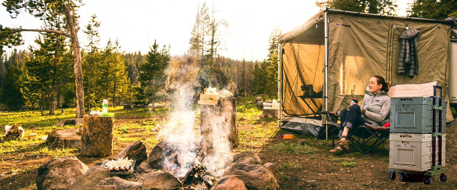 كرسي التخييم في الهواء الطلق