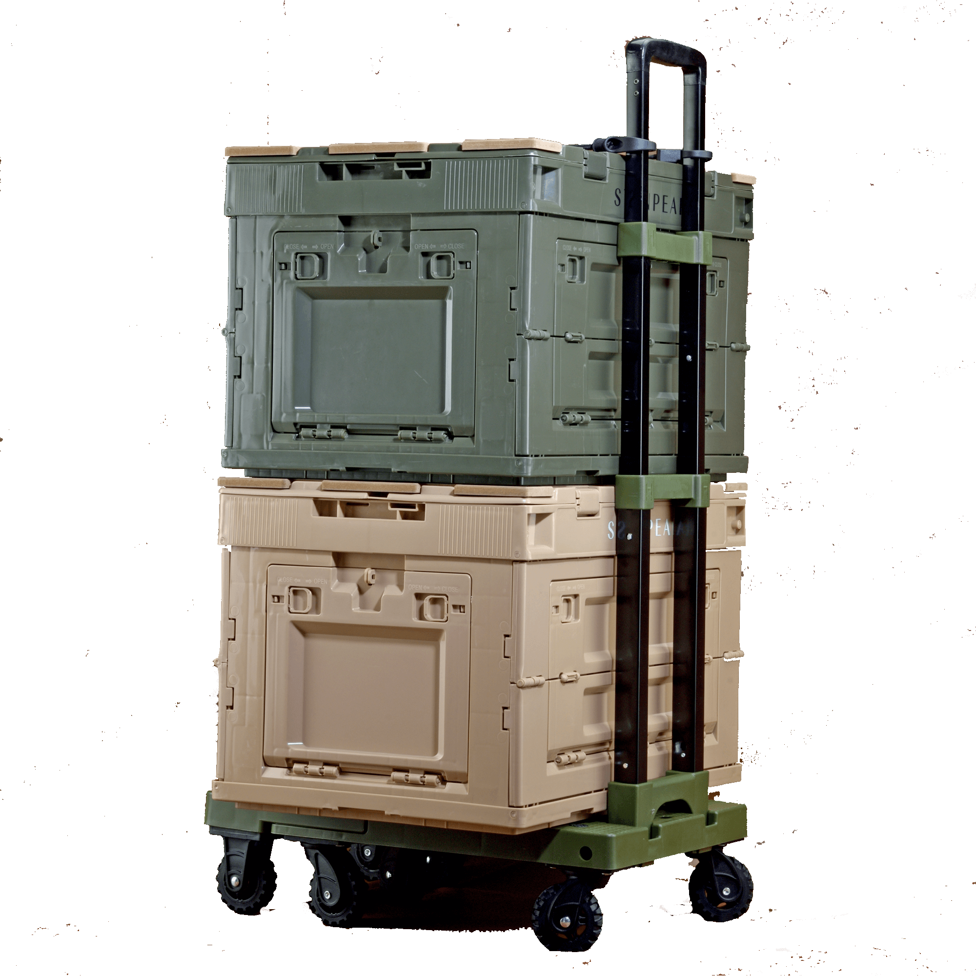 عربة أمتعة قابلة للطي