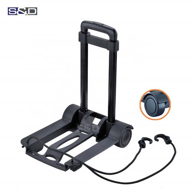 عربة أمتعة تلسكوبية محمولة: مدمجة وخفيفة الوزن وقابلة للسحب